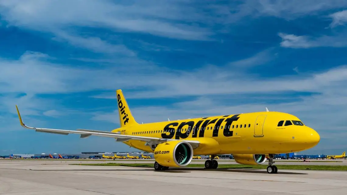 Spirit Airlines flight attendant