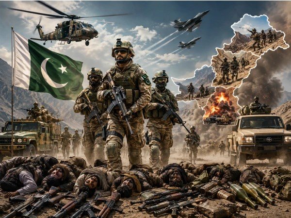 سیکیورٹی فورسز کی پختونخوا اور بلوچستان میں کارروائیاں، 32 دہشت گرد ہلاک